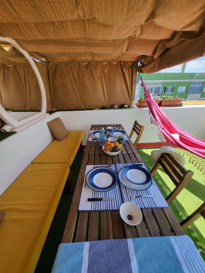 Apartamento Calandria Confital Para 8 Con Terraza Y Bbq Proxima Playa Las Palmas de Gran Canaria Exteriör bild